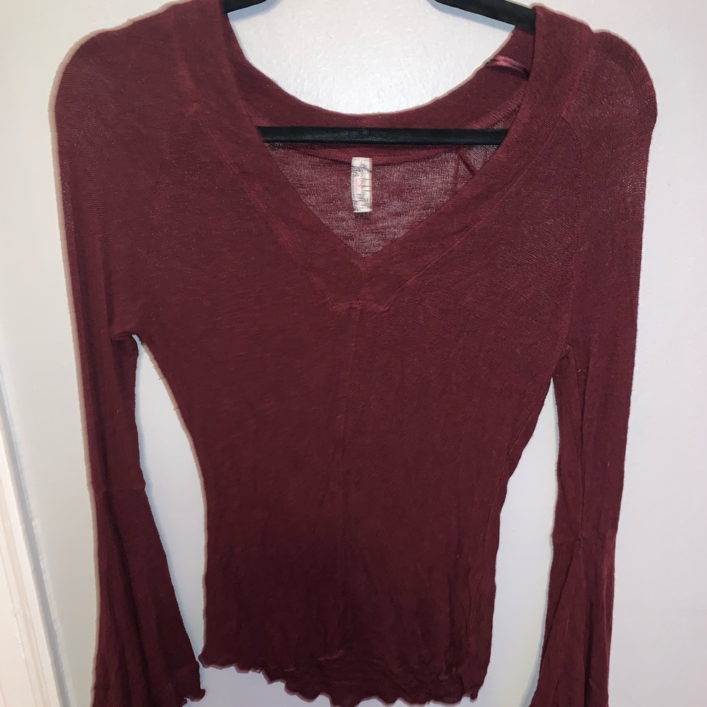 Free people super trendy top great for game days